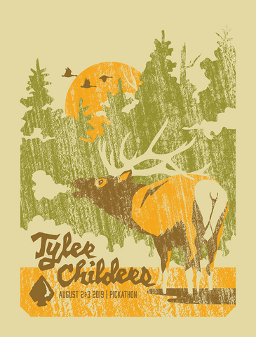 TYLER CHILDERS - Pickathon 2019 Poster