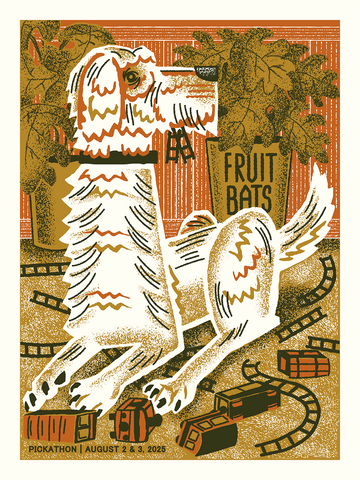 FRUIT BATS - Pickathon 2025 Poster