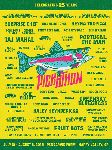 PICKATHON 2025 Festival Poster