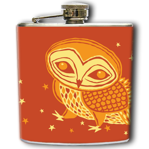 BABY OWL FLASK