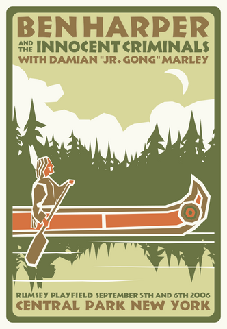 BEN HARPER - 2006 Poster