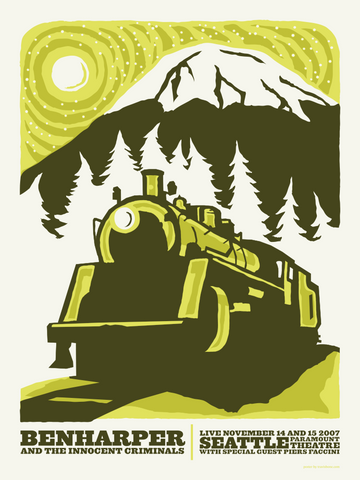 BEN HARPER - 2007 Poster