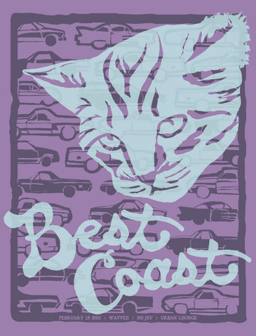 BEST COAST - 2011 Poster