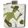WESTERN PASTIME FLASK