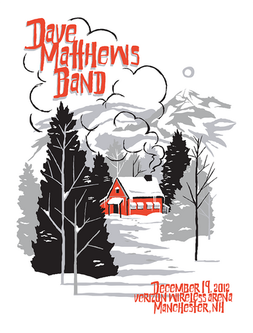 DAVE MATTHEWS BAND - 2012 Poster