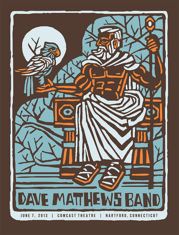 DAVE MATTHEWS BAND - 2013 Poster