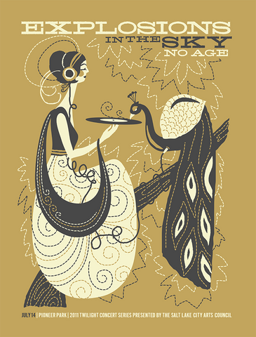 EXPLOSIONS IN THE SKY - 2011 Poster