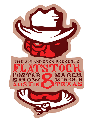 FLATSTOCK 8 POSTER SHOW - 2006 Poster