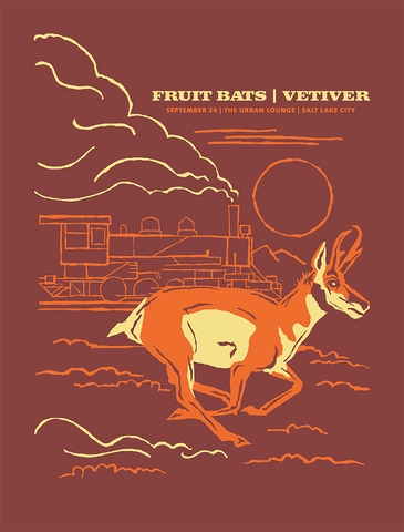 FRUIT BATS - 2011 Poster