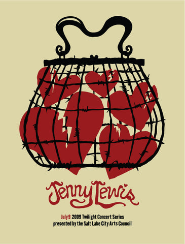 JENNY LEWIS - 2009 Poster
