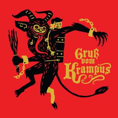 GREETINGS FROM KRAMPUS - Ltd. Edition Screen Print