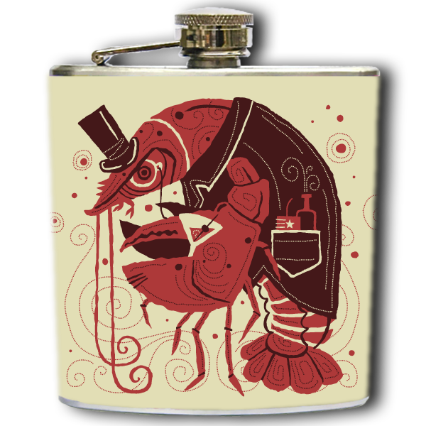 DANDY LOBSTER FLASK