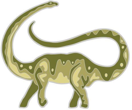 DINOSAURIA PIN SERIES: DIPLODOCUS