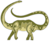 DINOSAURIA PIN SERIES: DIPLODOCUS