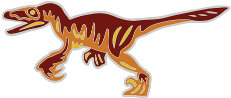 DINOSAURIA PIN SERIES: UTAHRAPTOR