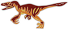 DINOSAURIA PIN SERIES: UTAHRAPTOR