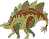 DINOSAURIA PIN SERIES: STEGOSAURUS