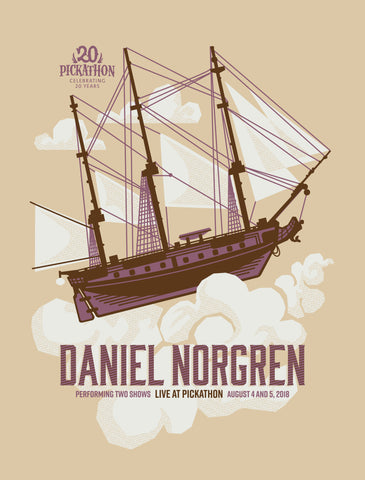 DANIEL NORGREN- Pickathon 2018 Poster