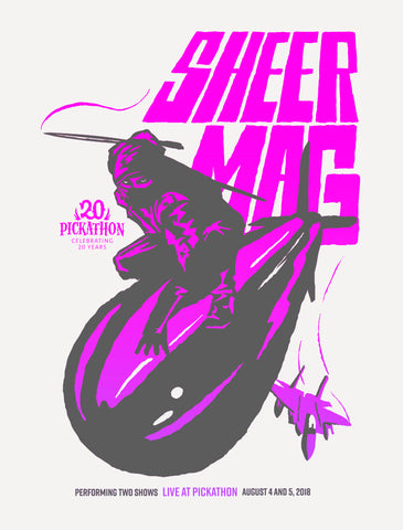 SHEER MAG - Pickathon 2018 Poster