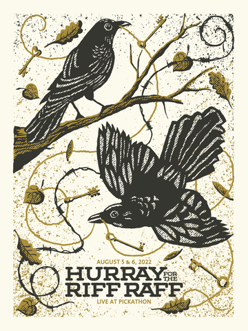 HURRAY FOR THE RIFF RAFF - Pickathon 2022 Poster
