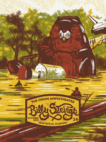 BILLY STRINGS - Huntsville October 24, 2025 Poster