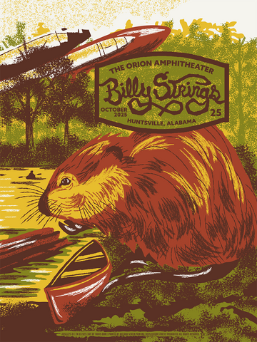 BILLY STRINGS - Huntsville October 25, 2025 Poster