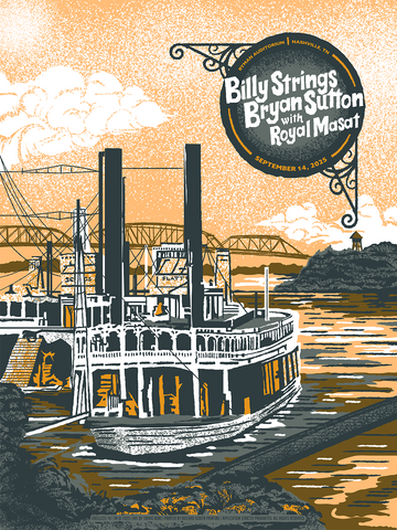 BILLY STRINGS, BRYAN SUTTON, with Royal Masat - Nashville September 14, 2025 Poster