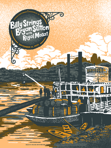 BILLY STRINGS, BRYAN SUTTON, with Royal Masat - Nashville September 15, 2025 Poster