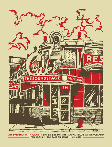 CAKE - Graceland 2020 Poster