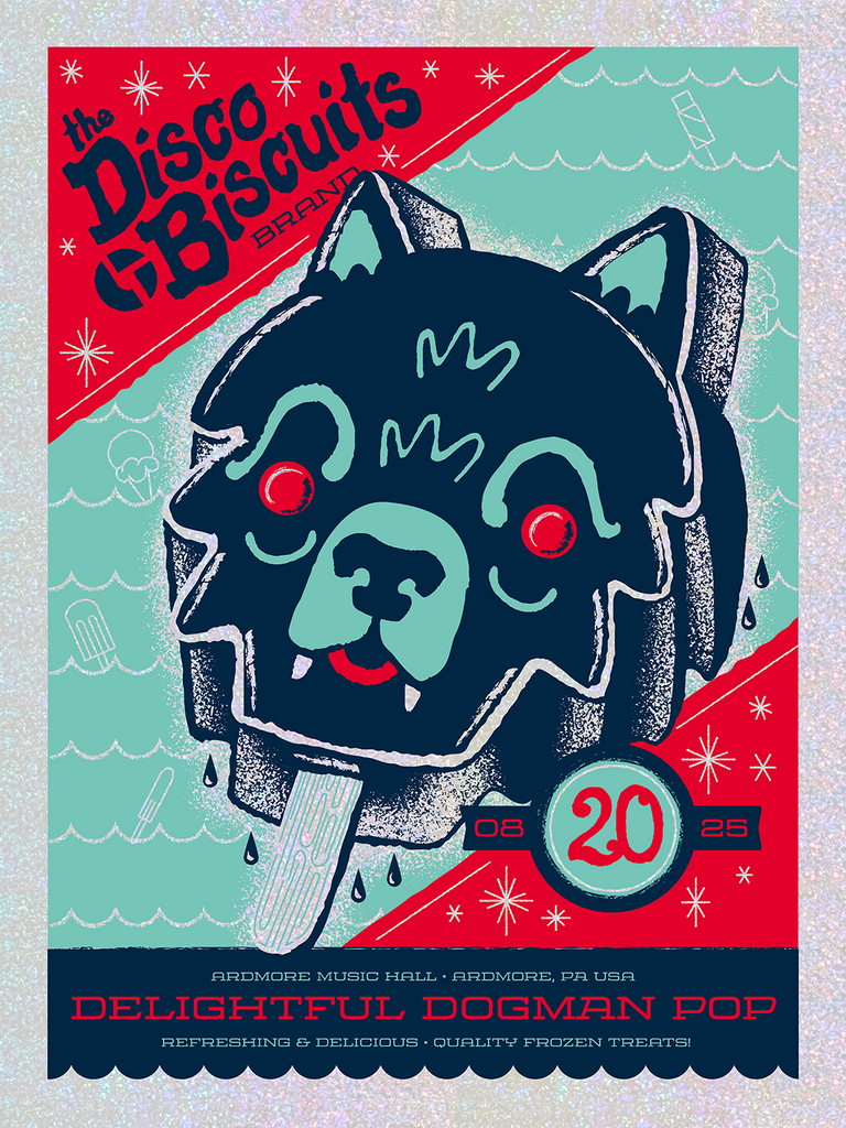 The DISCO BISCUITS - Ardmore - 2025 Posters (Collect All 6 in