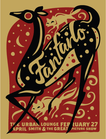 FANFARLO - Urban Lounge 2010 Poster