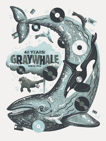 GRAYWHALE- 40th Anniversary Poster
