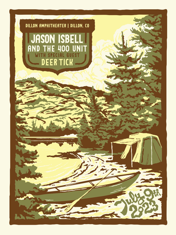 JASON ISBELL and the 400 Unit - Dillon 2023 Poster