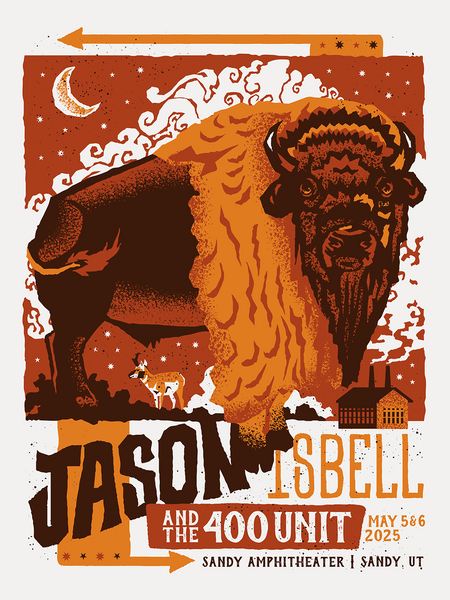 JASON ISBELL and the 400 Unit - Sandy 2025 Poster