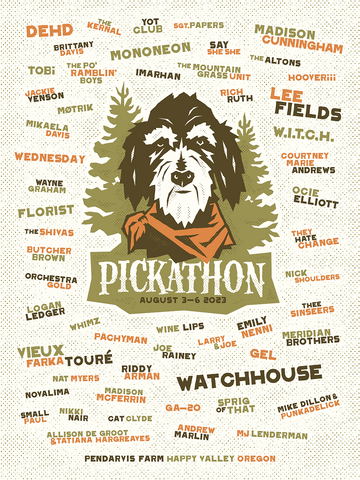 PICKATHON 2023 Festival Poster