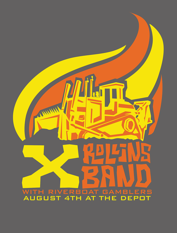 ROLLINS BAND and X - 2006 Poster