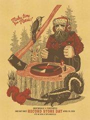 RECORD STORE DAY - 2024 - Poster | Furturtle Show Prints