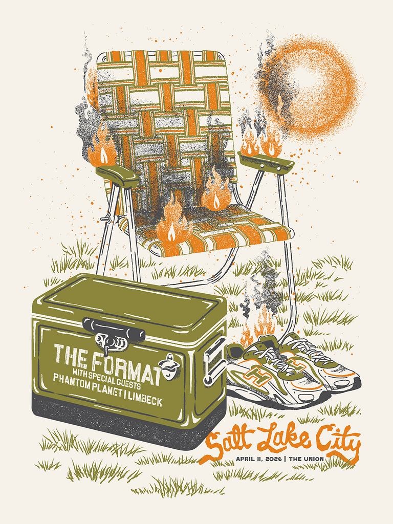 THE FORMAT - Salt Lake City, UT - 2026 Poster | Furturtle Show Prints