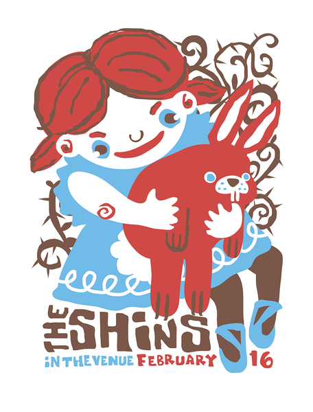 THE SHINS - Salt Lake City 2007 Poster