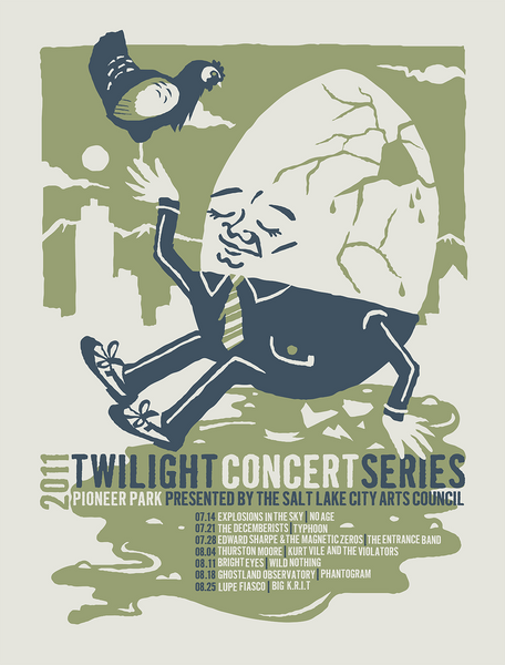 Twilight Concerts 2011 Poster