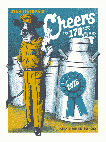 UTAH STATE FAIR 2026 - Ltd. Edition Screen Printed Poster