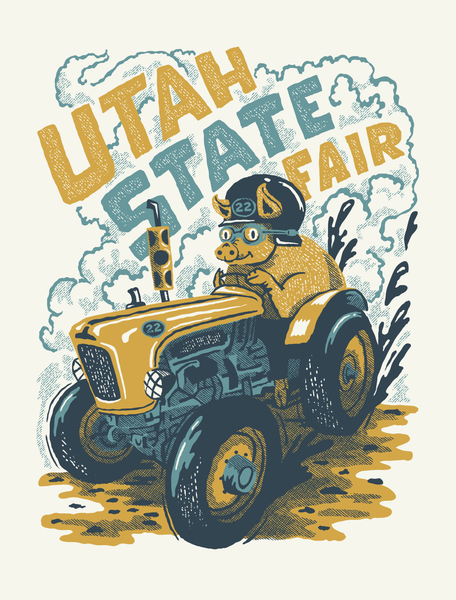 UTAH STATE FAIR 2022 - Ltd. Edition Screen Printed Poster