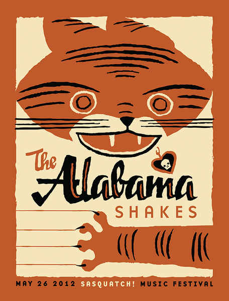 ALABAMA SHAKES - 2012 Poster