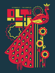 ALT-J - 2014 Poster | Furturtle Show Prints
