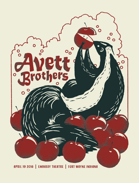 AVETT BROTHERS 2016 Fort Wayne IN