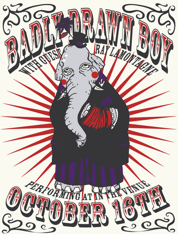 BADLY DRAWN BOY - 2004 Poster