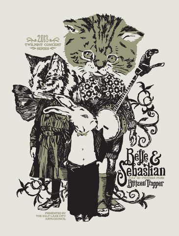 BELLE AND SEBASTIAN - 2013 Poster
