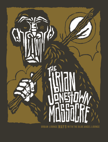 BRIAN JONESTOWN MASSACRE - 2012 Poster