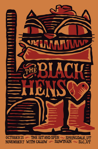 BLACK HENS