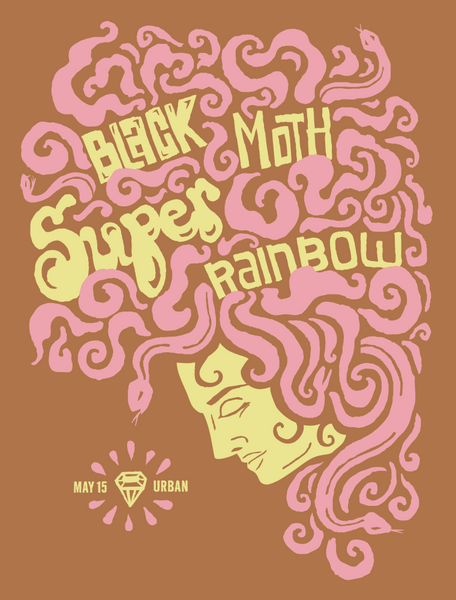 BLACK MOTH SUPER RAINBOW - 2013 Poster